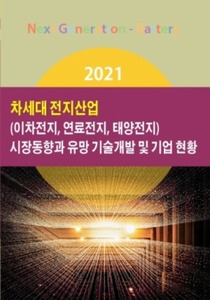 2021년 차세대 전지산업 시장현황과 유망 기술개발 및 기업동향[2차전지,연료전지,태양전지]