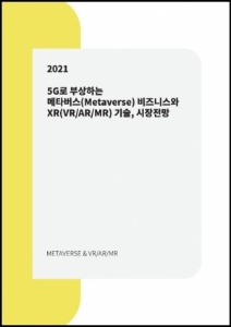 2021년 메타버스(Metaverse) 비즈니스 및 XR(VR/AR/MR) 기술과 시장전망